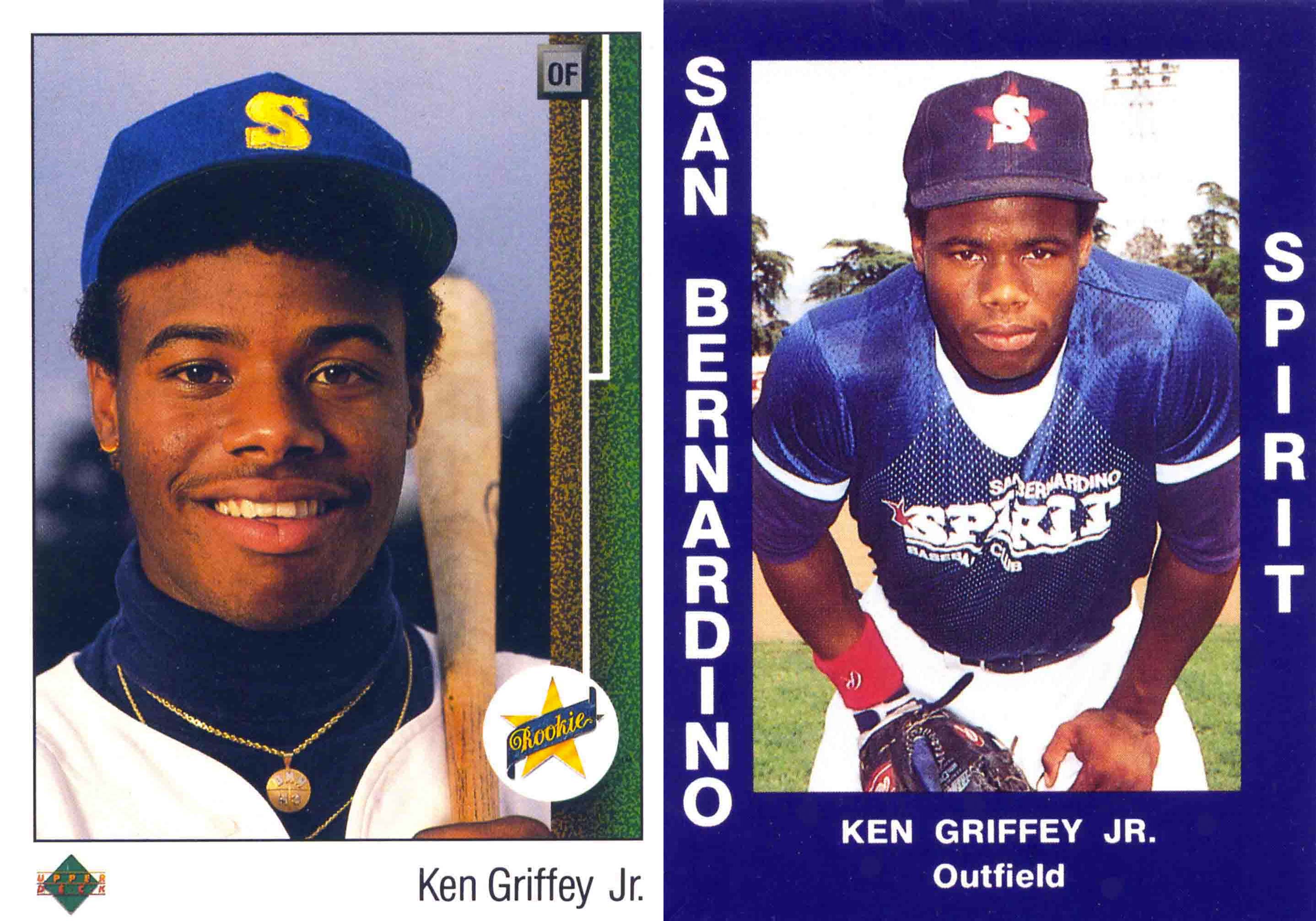 Ken Griffey Jr.'s first White Sox cards coming next month