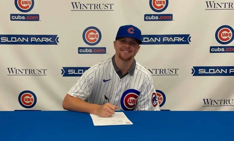 MLB draft: Chicago Cubs pick Cade Horton at No. 7